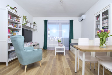 Sale | Energy-efficient fully furnished 2-room apartment + large balcony, Dunajská Streda | Gofar | Exclusively