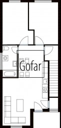 GOFAR - Exclusively for sale 3-room apartment with 2 parking spaces in the new building Baka (Apartment D / Semi-detached house CD)