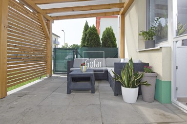 RENT of a 3-room apartment + garden + terrace + 2x parking space, Trstice, district Galanta | EXCLUSIVELY | GOFAR
