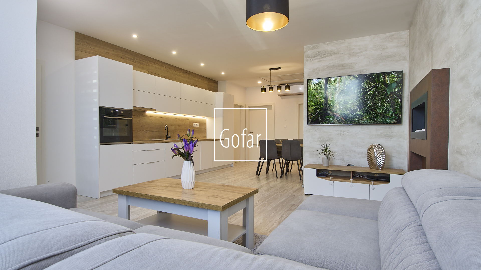 Sale | Fully furnished energy-efficient 3-room apartment with 2 parking spaces just 10 min from R7, Baka, district DS | Gofar | Exclusive