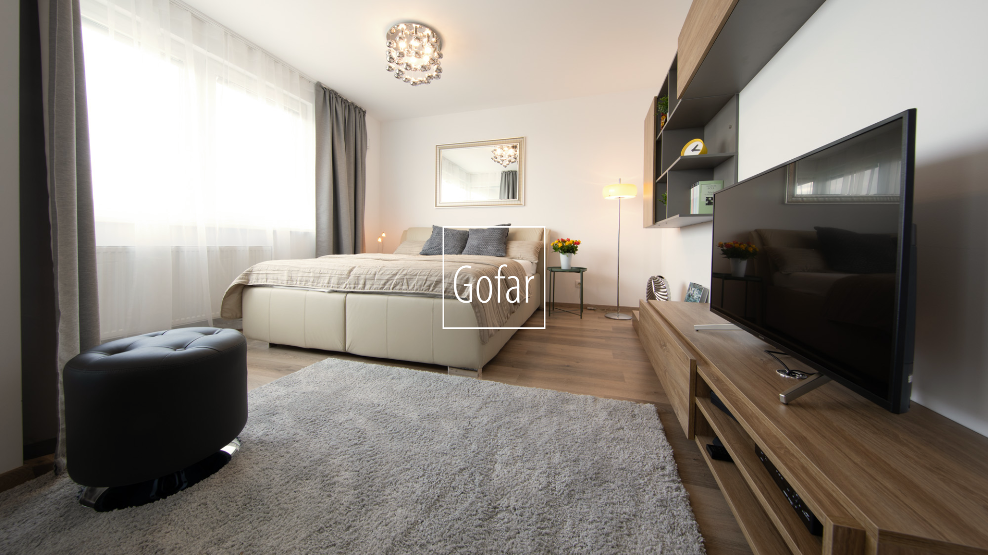 Gofar - Exclusively offers for rent luxuriously furnished 1 bedroom apartment in new building FUXOVA