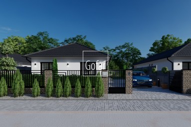 Exclusively | GOFAR | For sale - 4-room family house (135m2) + garden + terrace with pergola and 2 parking spaces, Baka, district DS