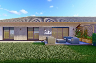 GOFAR | SALE OF A 4-ROOM MODERN FAMILY HOUSE + GARDEN + TERRACE + PARKING, VOJKA NAD DUNAJOM, DS | Exclusively