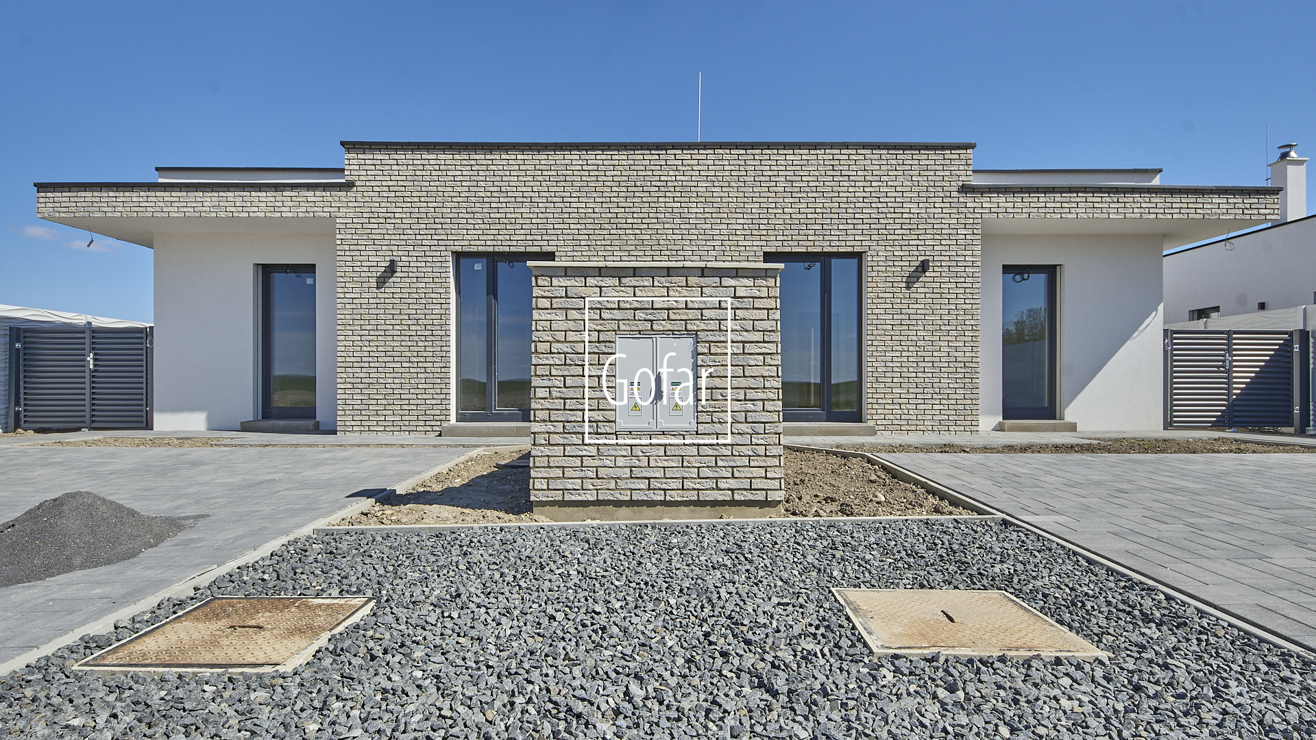 Sale | Modern newly built 4-room family house+fireplace+terrace+garden+2x parking Horný Bar (DS) | Gofar | Exclusively