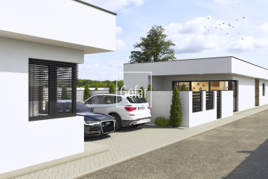 RESERVED! Sale | New build 3-room family house (111m2) with heat pump + 2x parking + garden, Jurová, district Dunajská Streda | Gofar | Exclusively