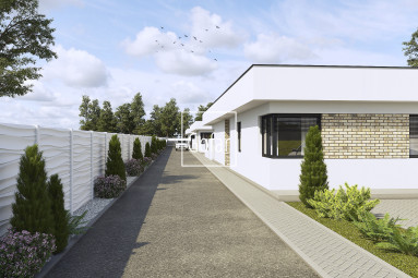 RESERVED! Sale | New build 3-room family house (111m2) with heat pump + 2x parking + garden, Jurová, district Dunajská Streda | Gofar | Exclusively