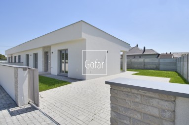 Sale | Modern 4-room family house with parking and garden in a new district of the village Jelka, district Galanta | Gofar | Exclusively