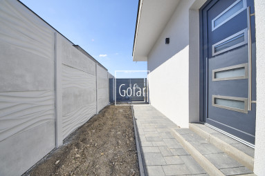 Sale | Modern newly built 4-room family house+fireplace+terrace+garden+2x parking Horný Bar (DS) | Gofar | Exclusively