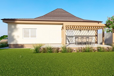 Exclusively | GOFAR | For sale - 3-room family house + 2 parking spaces + terrace + garden