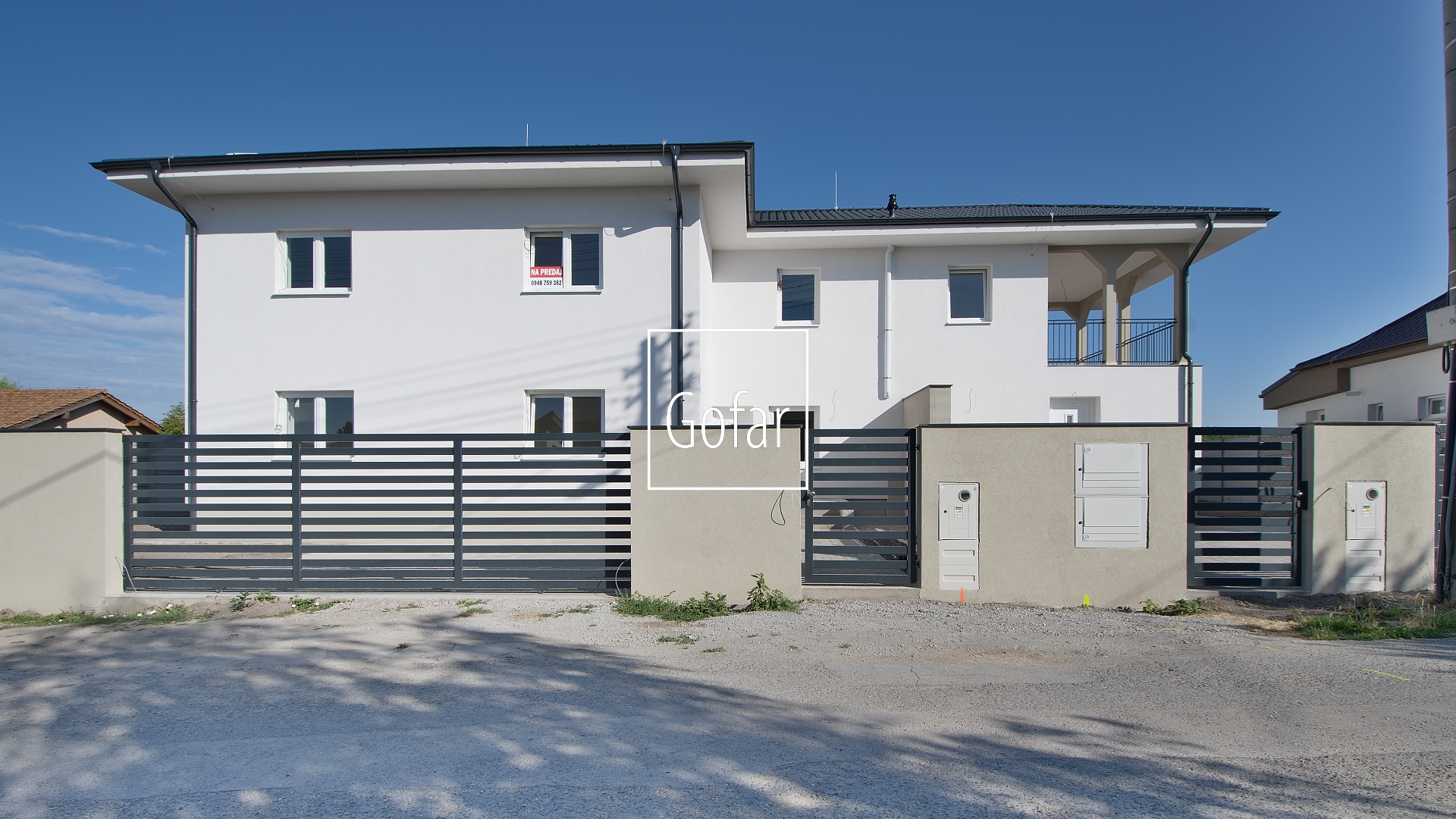 GOFAR | Sale of a large (128m2) 3-room apartment as part of a semi-detached house + terraces + parking space, Trstená na Ostrove, district DS | Exclus