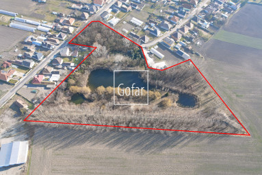 Eladó | Kiterjedt telek tóval (27.628m2) rekreációs célú beépítésre | Gofar | Kizárólagosan