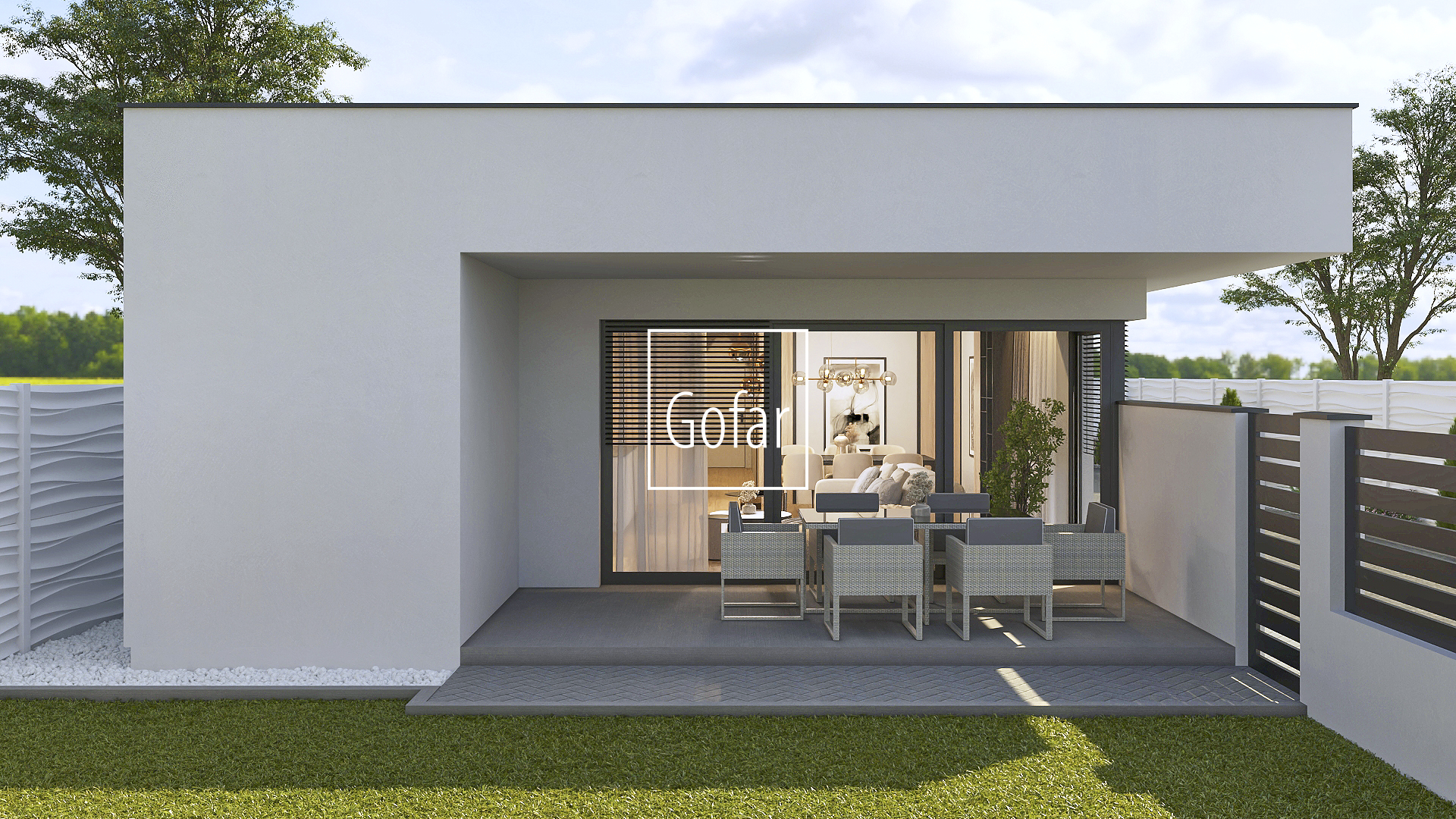 FOGLALVA! Eladó | Új építésű 4 szobás családi ház (132m2) hőszivattyúval + 2x parkoló + kert, Dercsika (Jurová), DS járás | Gofar | Kizárólagosan