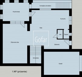 Kizárólagosan | GOFAR | Eladó - 5 szobás (239m2) alápincézett családi ház + garázs + 13 áras telek, Lúcs (Lúč na Ostrove), DS járás