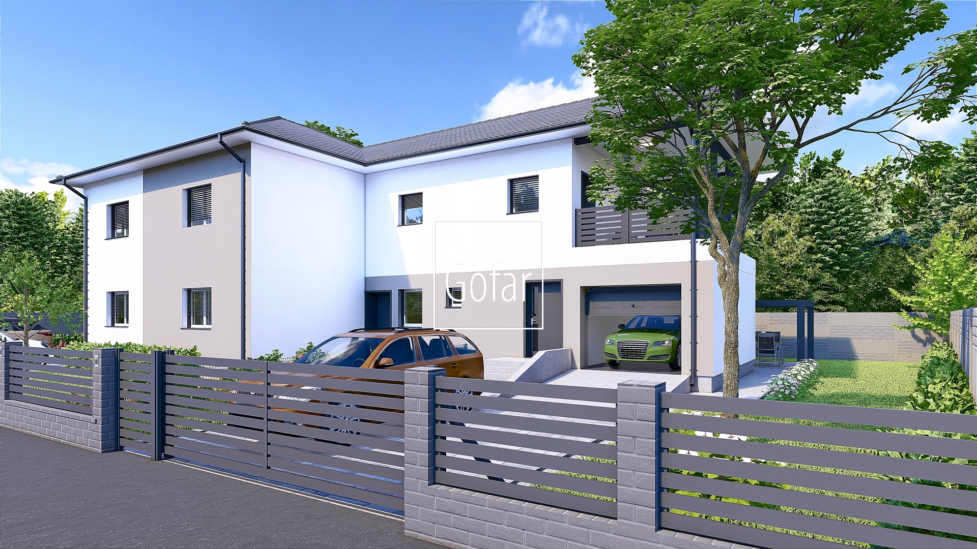 Foglalva! GOFAR | Eladó - A jelű 3 szobás lakás (108m2) kerttel, terasszal, pincével és 2 parkolóhellyel, Csallóköznádasd (Trstená na Ostrove), DS jár