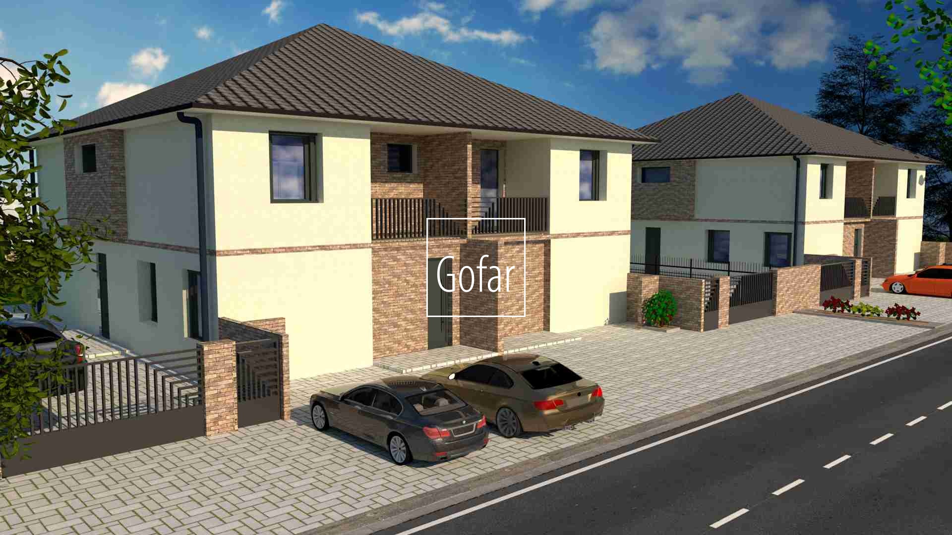GOFAR - Kizárólagos eladásra 3 szobás lakás 2 parkolóhellyel az újépítésű Baka projektben (AB ikerház / C lakás)