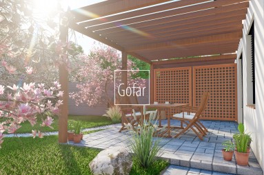 Kizárólagosan | GOFAR | Eladó - 3 szobás lakás (70m2) standard kivitelben + kert + terasz + 2 parkolóhely, Lég (Lehnice), Dunaszerdahelyi járás