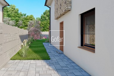 Kizárólagosan | GOFAR | Eladó - 3 szobás lakás (70m2) standard kivitelben + kert + terasz + 2 parkolóhely, Lég (Lehnice), Dunaszerdahelyi járás
