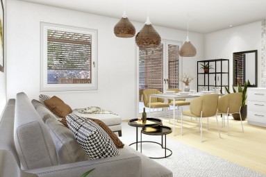Kizárólagosan | GOFAR | Eladó - 3 szobás lakás (70m2) standard kivitelben + kert + terasz + 2 parkolóhely, Lég (Lehnice), Dunaszerdahelyi járás