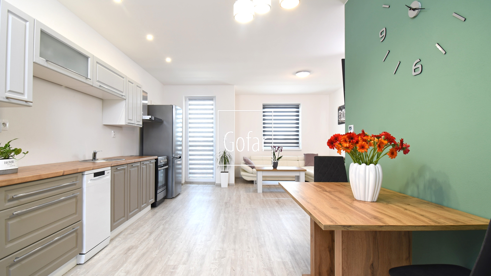 Kizárólagosan | GOFAR | Eladó - 3 szobás, teljesen berendezett lakás + 2 parkolóhely 79.900,-Eur áron