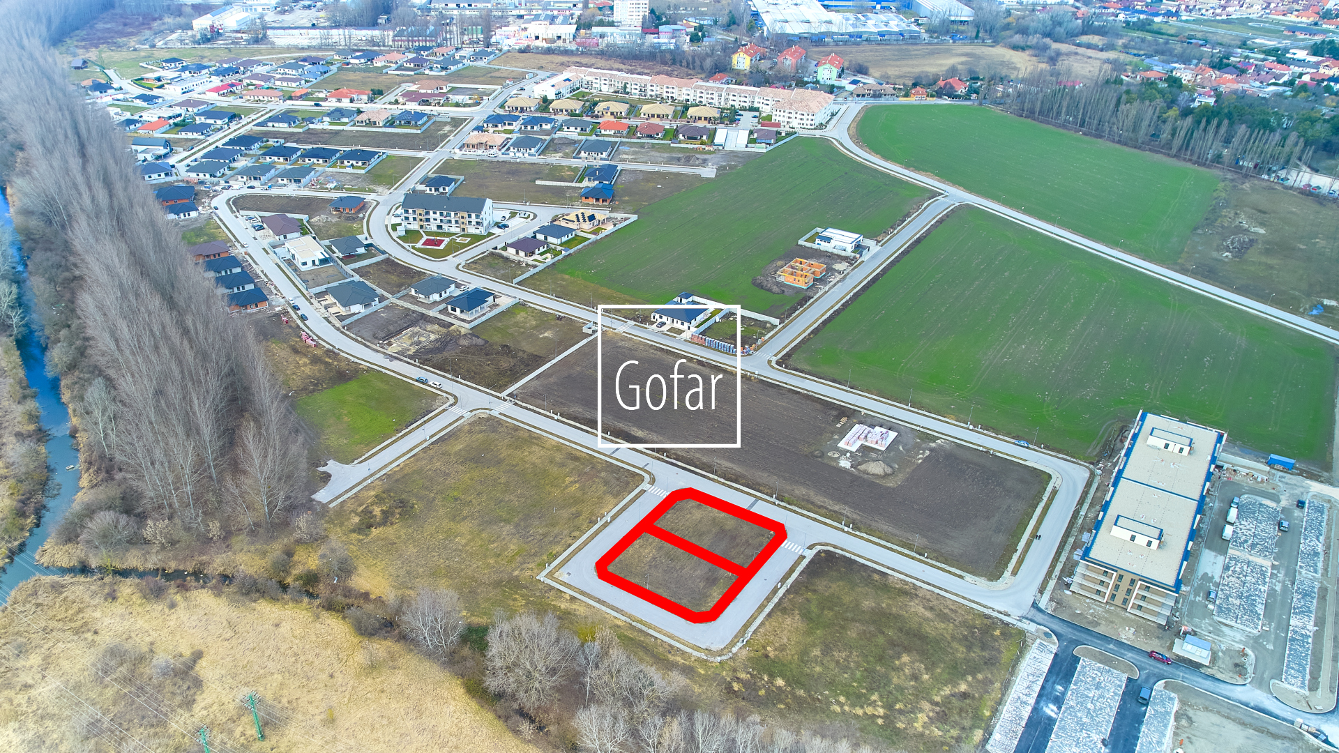Építési telkek 624 m2 és 625 m2 családi házak számára a kedvelt Florida park helyszínen, Dunaszerdahely