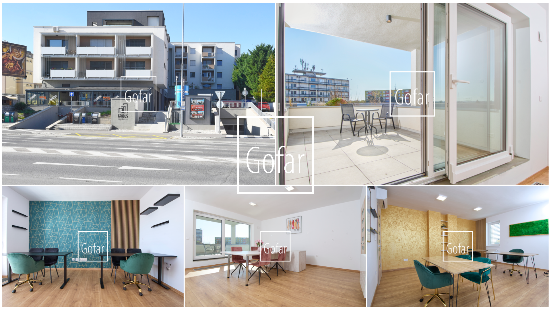 Na predaj | Luxusný veľkometrážny 3i byt s obrovskou terasou v GRADUS RESIDENCE, v centre DS,  |Gofar |Exkluzívne