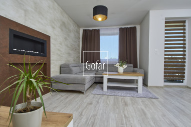 Predaj| Kompletne zariadený energeticky úsporný 3i byt s 2 parkovacími státiami iba 10 min od R7, Baka, okr. DS |Gofar |Exkluzívne 