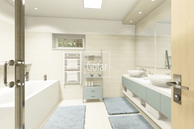Rezervované! GOFAR | Predaj - 3i byt A (108m2) so záhradou, terasou, pivnicou a 2 parkovacími státiami, Trstená na Ostrove, okr. DS | Exkluizívne