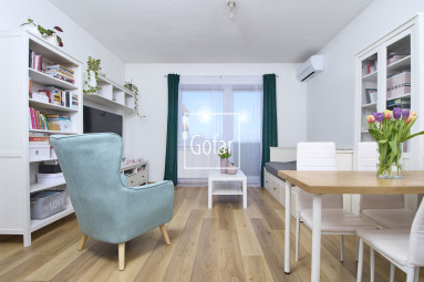 Predaj| Energeticky úsporný kompletne zariadený 2i byt + veľký balkón, Dunajská Streda |Gofar |Exkluzívne