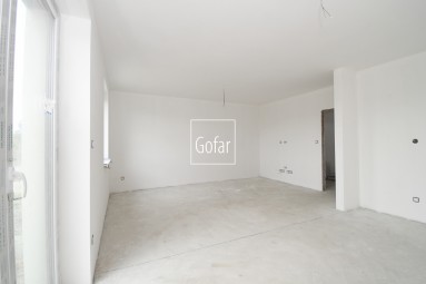 GOFAR - Exkluzívne na predaj 3 izbový byt so záhradou a 2 parkovacími státiami v novostavbe Baka (Byt B/Dvojdom AB)