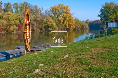 Exkluzívne | GOFAR | Predaj - Chata v malebnej prírode Malého Dunaja Madarász na pozemku 1143m2 iba za 95.000,-Eur