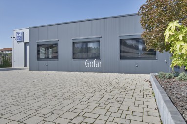 REZERVOVANÝ! Na predaj luxusne vyhotovená polyfunkčná administratívna budova s veľkým skladom a dieňou, Lúč na Ostrove, DS | GOFAR | Exkluzívne