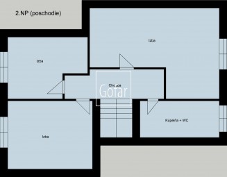 Exkluzívne | GOFAR | Predaj - 5izbový (239m2) podpivničený rodinný dom+garáž+13árový pozemok, Lúč na Ostrove, Okres DS