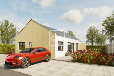 Predaj | Nadčasová architektúra a premyslený priestor  – 4-izbový rodinný dom pri Dunaji s terasou, záhradou a parkovaním, Horný Bar, okr. DS| Gofar |