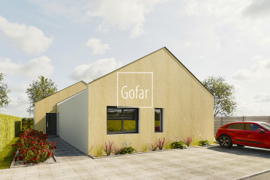 Predaj | Nadčasová architektúra a premyslený priestor  – 4-izbový rodinný dom pri Dunaji s terasou, záhradou a parkovaním, Horný Bar, okr. DS| Gofar |