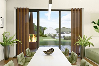 Gofar | Štýlový veľkometrážny (142m2) bezbarierový 4 izbový RD + prekrytá terasa + parkovacie státie + pozemok 1224m2, Ňárad, okr. DS | EXKLUZÍVNE