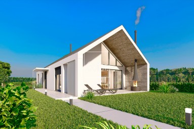 Gofar | Štýlový veľkometrážny (142m2) bezbarierový 4 izbový RD + prekrytá terasa + parkovacie státie + pozemok 1224m2, Ňárad, okr. DS | EXKLUZÍVNE