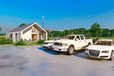 Gofar | Štýlový veľkometrážny (142m2) bezbarierový 4 izbový RD + prekrytá terasa + parkovacie státie + pozemok 1224m2, Ňárad, okr. DS | EXKLUZÍVNE