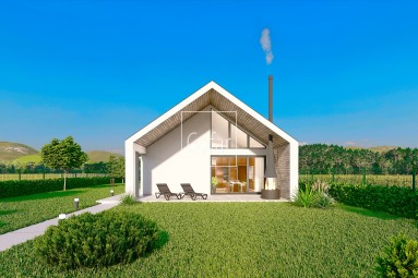 Gofar | Štýlový veľkometrážny (142m2) bezbarierový 4 izbový RD + prekrytá terasa + parkovacie státie + pozemok 1224m2, Ňárad, okr. DS | EXKLUZÍVNE