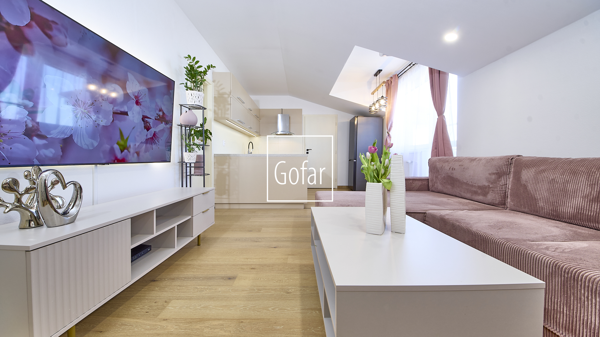 Predaj| Štýlový 2i byt s balkónom (výhlad na Kamzík) a privátnym parkovaním + vlak na pešo - Alžbetin Dvor-Miloslavov| Gofar |Exkluzívne