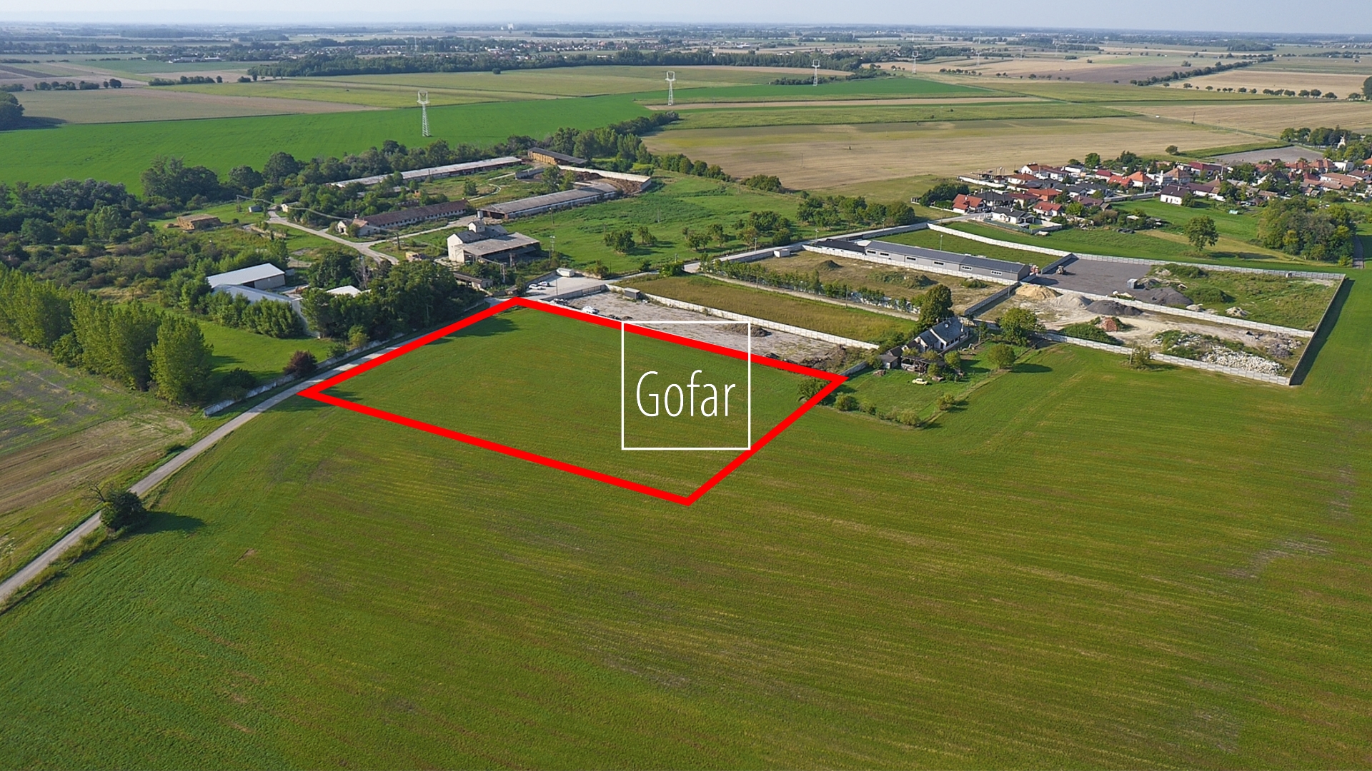 Stavebný pozemok pre priemyselnú zástavbu, Lúč na Ostrove, okres DS | GOFAR | Exkluzívne